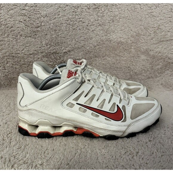 Nike Reax Training Shoes Sneakers Sail Mystic Red 621716-100 Men’s Size 10.5 - Picture 1 of 9